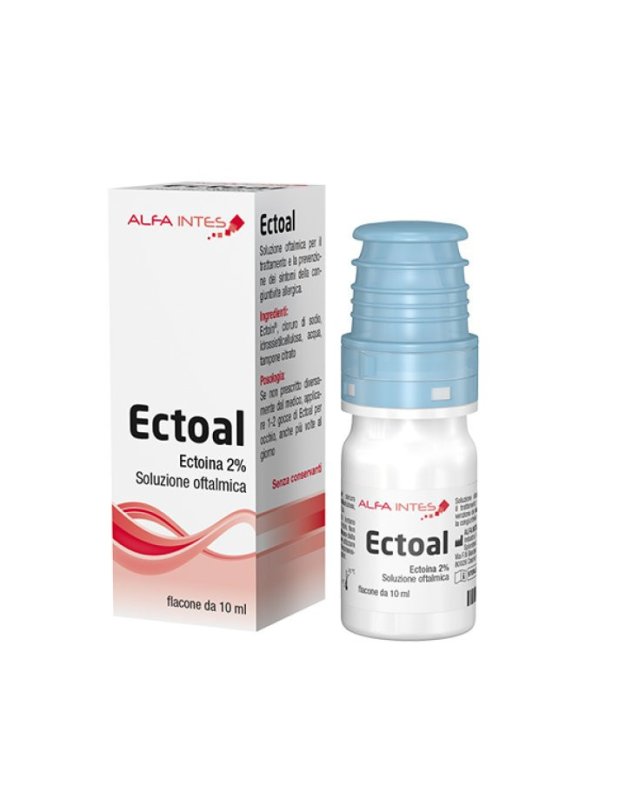 Ectoal 10ml, Soluzione Oftalmica per Congiuntivite Allergica
