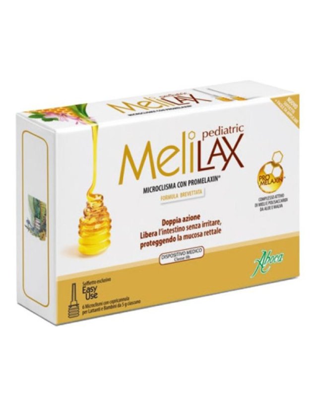 Melilax Pediatric 6 Microclismi 5g – Stipsi Bambini e Lattanti Melilax Pediatric 6 Microclismi 5g – Stipsi Bambini e Lattanti