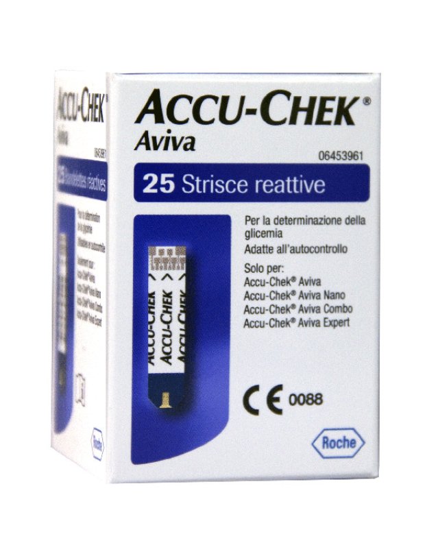 Aviva Strisce Glicemia 25 pz - Autocontrollo e Misurazione Glicemia Aviva Strisce Glicemia 25 pz - Autocontrollo e Misurazione Glicemia