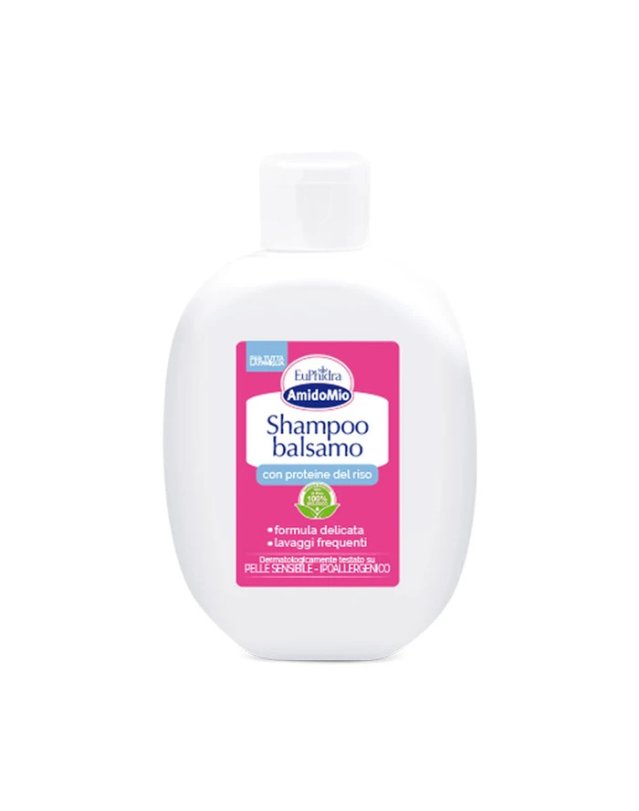 AmidoMio Shampoo Balsamo 200ml - Delicato Capelli Bambini e Adulti AmidoMio Shampoo Balsamo 200ml - Delicato Capelli Bambini e Adulti
