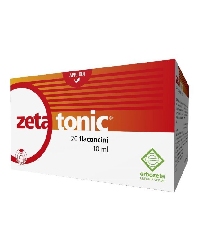 Zeta Tonic Erbozeta 20 flaconcini x 10ml - Energia e Concentrazione