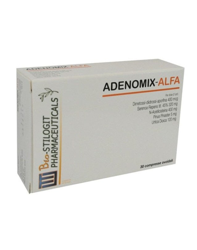 Bio Stilogit Adenomix Alfa Integratore Prostatica 30 Compresse