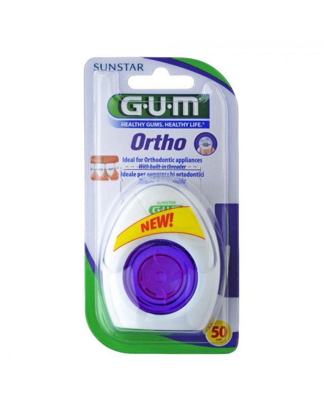 Ortho Floss Filo Interdentale Spugnoso 50 pz &ndash; Apparecchi Ortodontici