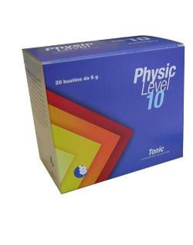 Physic Level 10 Tonic 20 bustine - Energia e Azione Antiossidante Physic Level 10 Tonic 20 bustine - Energia e Azione Antiossidante