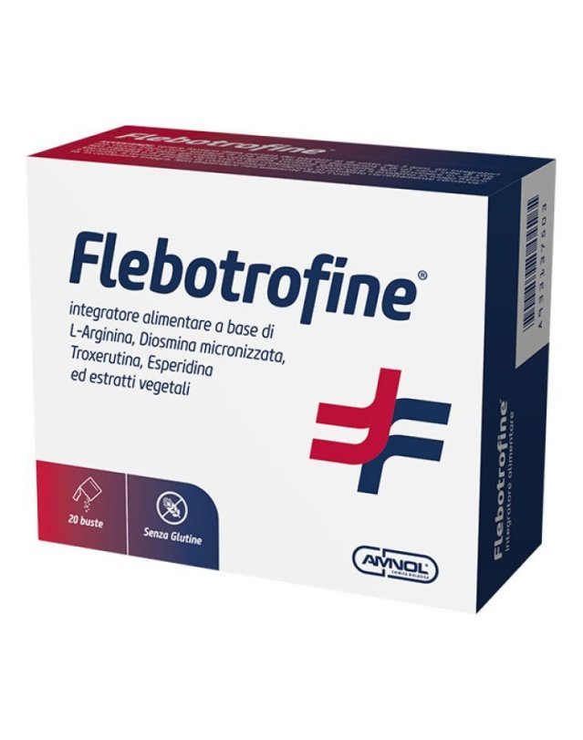Flebotrofine 20 Bustine - Benessere Microcircolo Flebotrofine 20 Bustine - Benessere Microcircolo