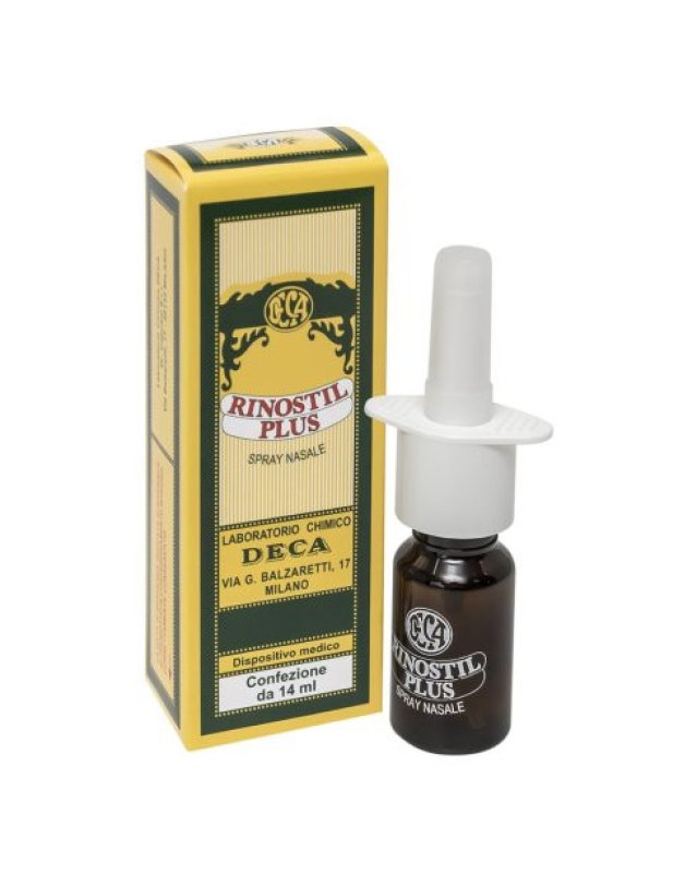 Rinostil Plus Spray Nasale 14ml - Lubrificante e Protettivo Rinostil Plus Spray Nasale 14ml - Lubrificante e Protettivo