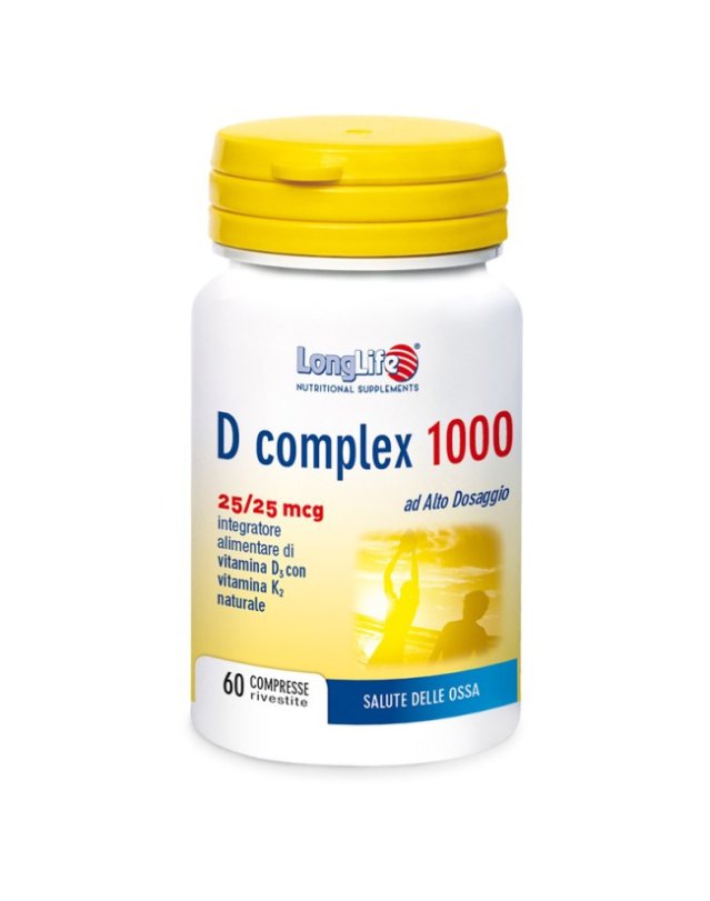 D Complex 1000 60 Cpr - Ossa Sane e Sistema Immunitario