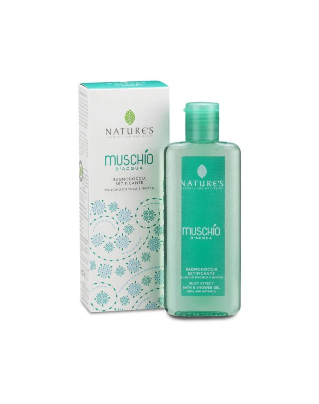 Muschio d'Acqua Bagnodoccia Setificante 200ml Naturale Vegan Muschio d'Acqua Bagnodoccia Setificante 200ml Naturale Vegan