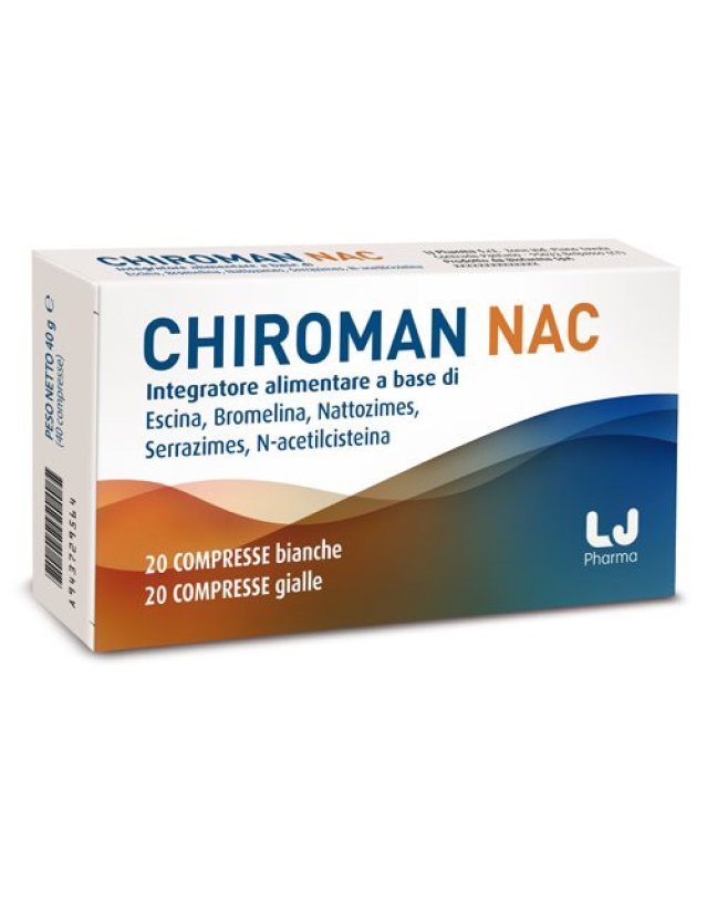 Chiroman NAC 20+20cpr - Fertilit&agrave; Maschile e Riproduzione