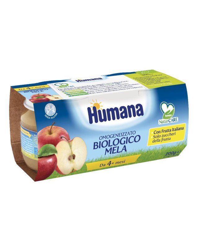 Omogeneizzato Biologico Mela 2x100g – Senza Zuccheri da 4 Mesi Omogeneizzato Biologico Mela 2x100g – Senza Zuccheri da 4 Mesi