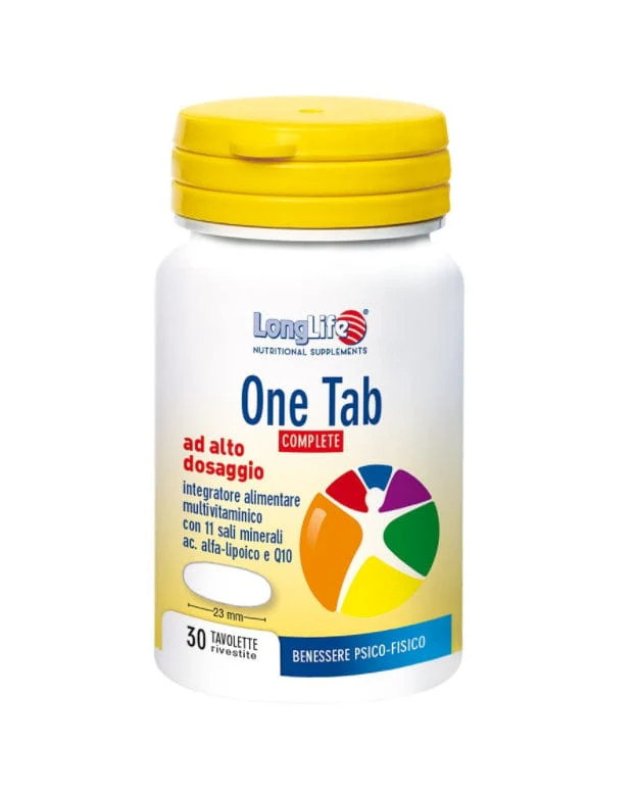 One Tab Complete 30 Tavolette - Multivitaminico Multiminerale One Tab Complete 30 Tavolette - Multivitaminico Multiminerale