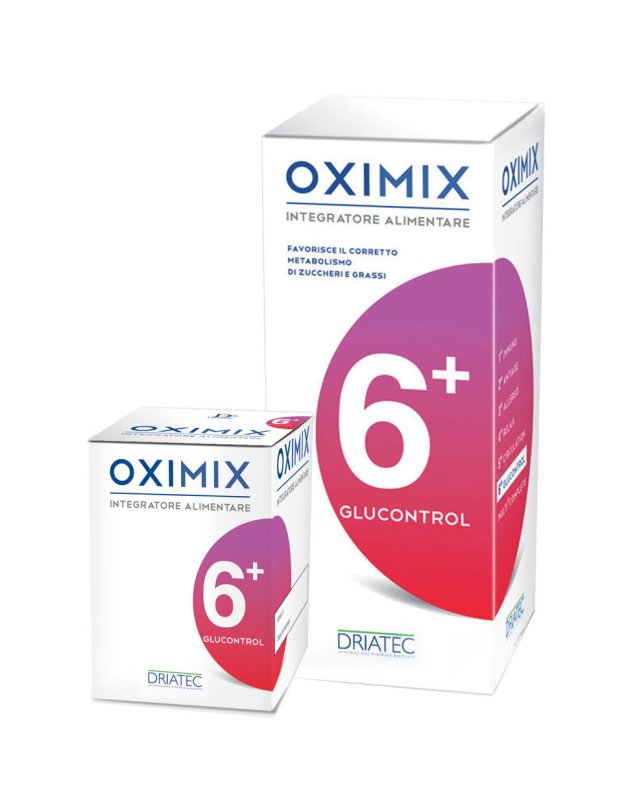 Oximix 6+ Glucocontrol 40 capsule &ndash; Metabolismo Zuccheri e Grassi
