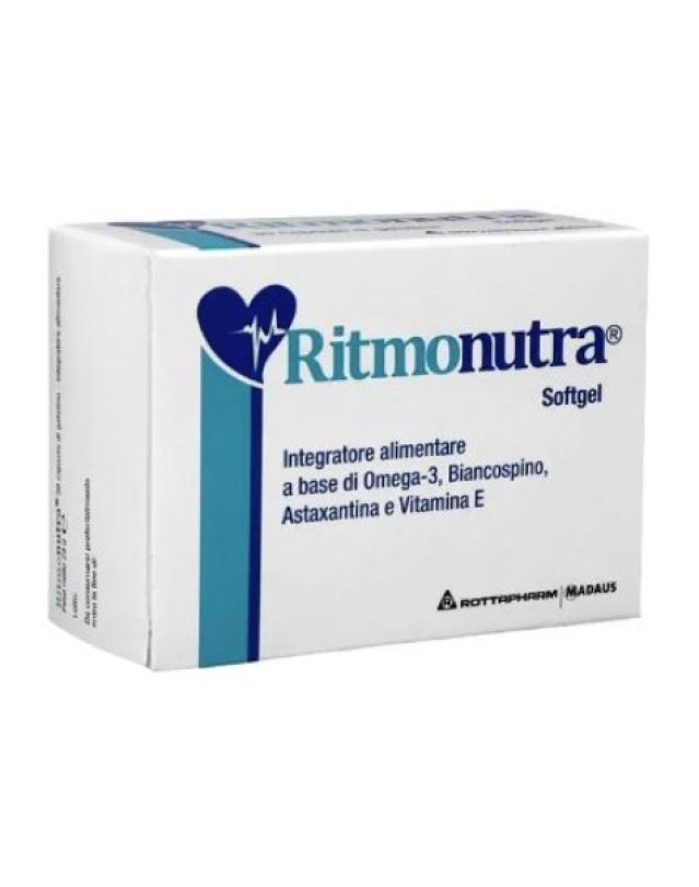 Ritmonutra 30 Capsule Softgel - Funzione Cardiaca e Cardiovascolare