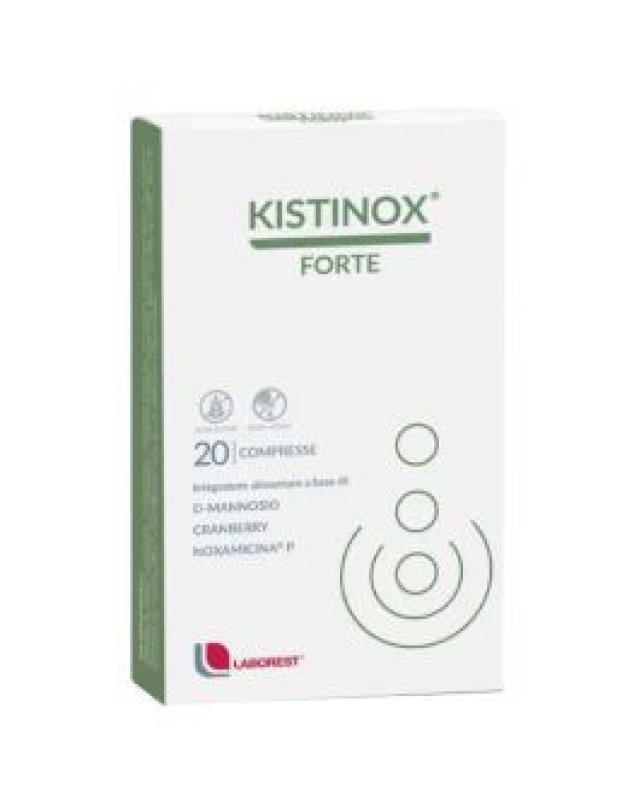 Kistinox Forte 20 compresse - Benessere Vie Urinarie Kistinox Forte 20 compresse - Benessere Vie Urinarie