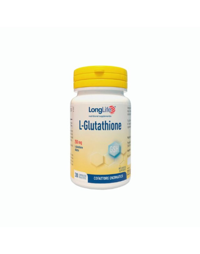 L-Glutatione 250mg 30 Compresse - Antiossidante e Benessere