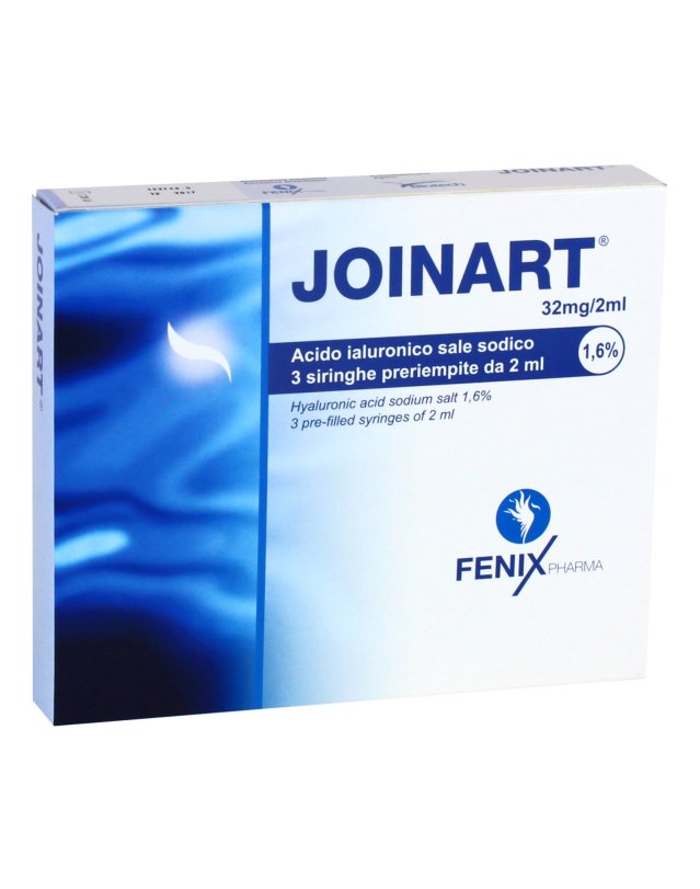 Joinart 1,6% 3 Siringhe – per Articolazioni e Mobilità Joinart 1,6% 3 Siringhe – per Articolazioni e Mobilità