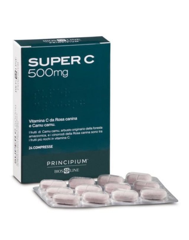 Super C 500 24 Cpr – Difese Immunitarie e Antiossidante Super C 500 24 Cpr – Difese Immunitarie e Antiossidante