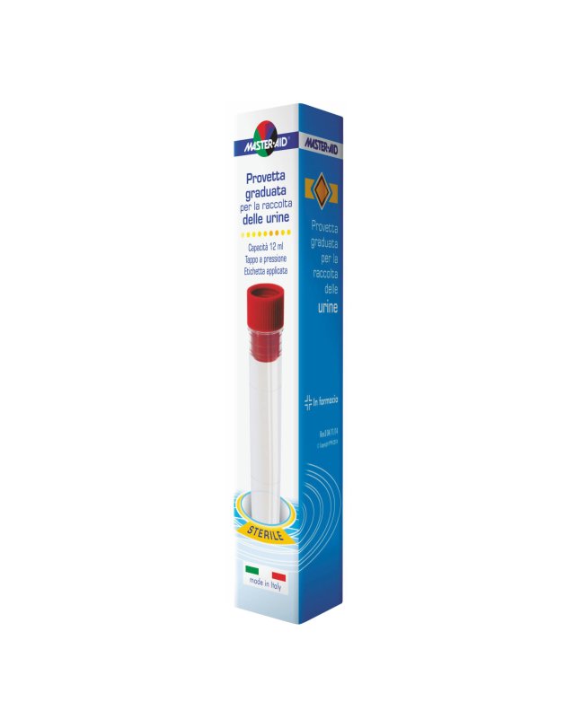 Provetta Urine Master-Aid 12 ml - Raccolta Campione Provetta Urine Master-Aid 12 ml - Raccolta Campione