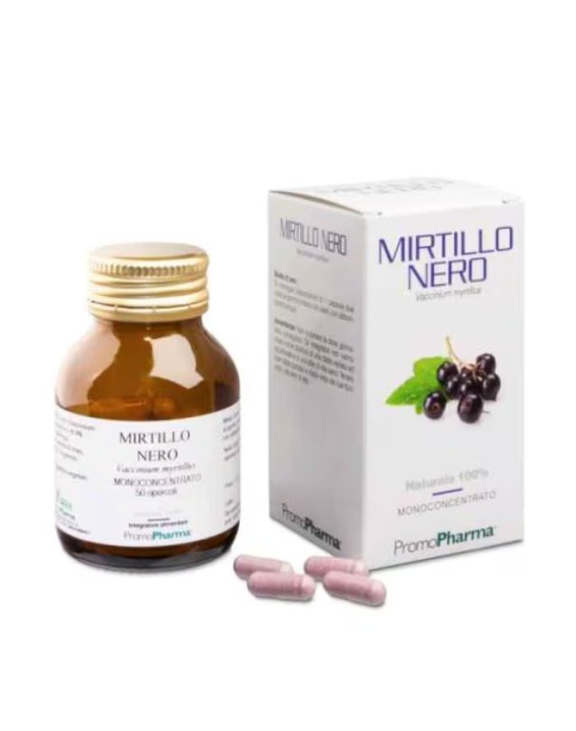 Mirtillo Nero 50 Capsule - Microcircolo e Benessere Vista Mirtillo Nero 50 Capsule - Microcircolo e Benessere Vista