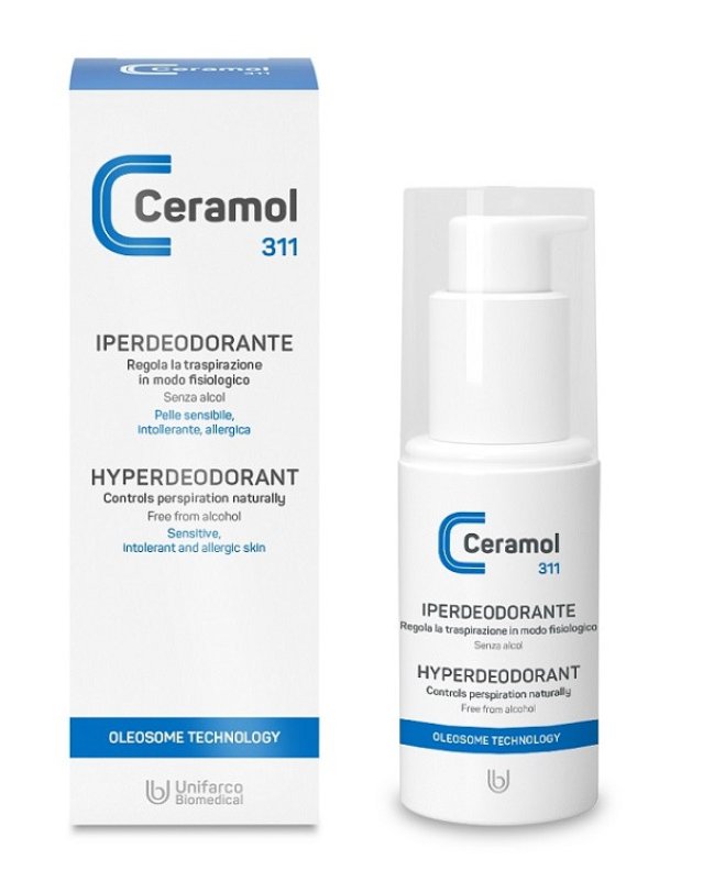 Ceramol Iperdeodorante 75ml - Pelli Sensibili e Intolleranti Ceramol Iperdeodorante 75ml - Pelli Sensibili e Intolleranti
