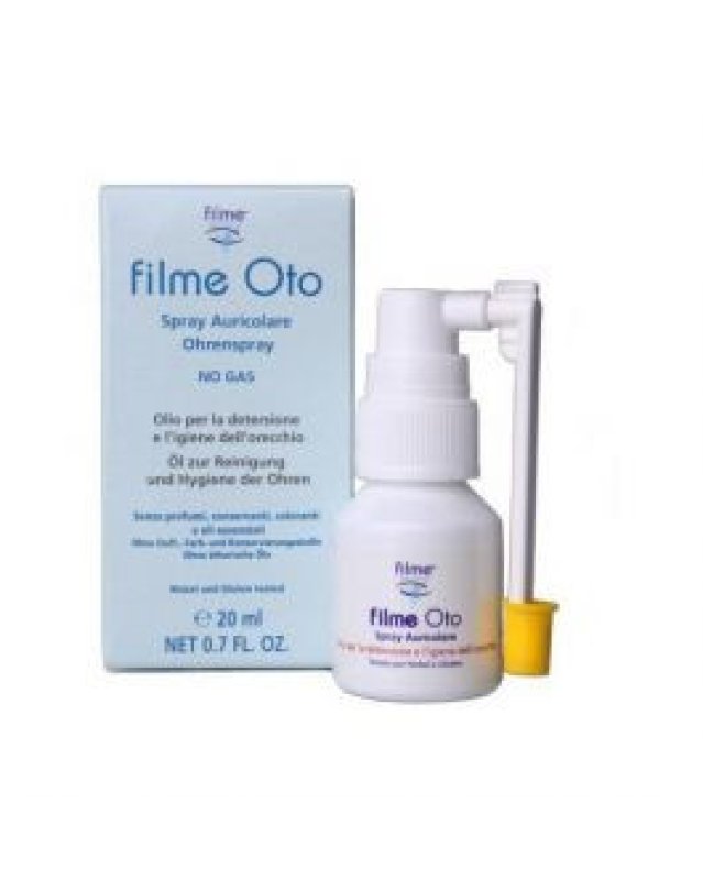 Filme Oto Spray Auricolare 20ml - Igiene Orecchio e Cerume Filme Oto Spray Auricolare 20ml - Igiene Orecchio e Cerume
