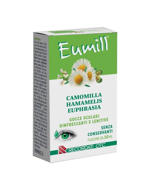 Eumill Gocce Oculari 10ml - Rinfrescanti e Lenitive Eumill Gocce Oculari 10ml - Rinfrescanti e Lenitive