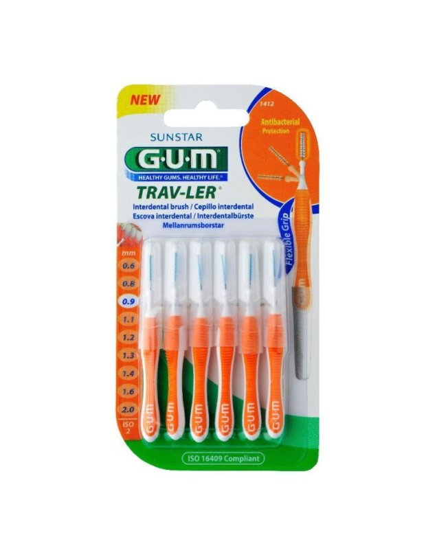 Trav-Ler 0.9 Scovolino Interdentale 6 pz - Igiene Orale
