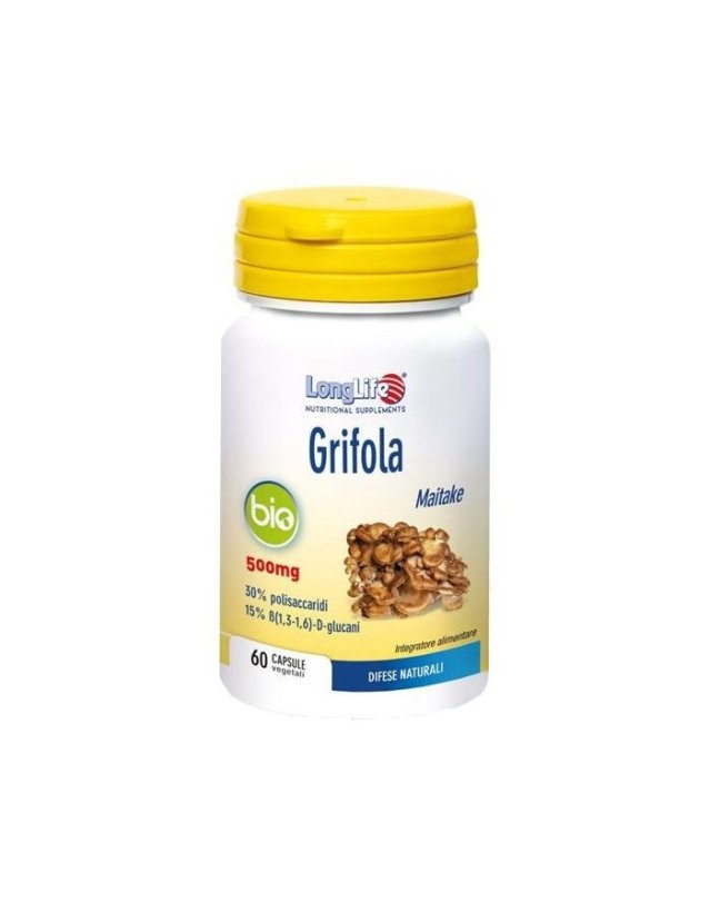 Grifola Bio Longlife 60 capsule - Difese Immunitarie e Benessere