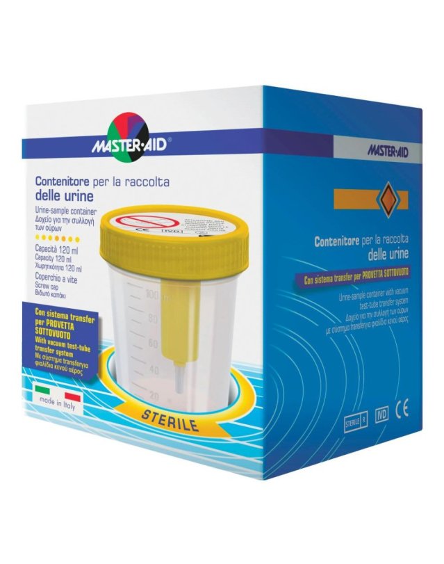 Contenitore Urina 120ml Sterile - Per Raccolta e Analisi Contenitore Urina 120ml Sterile - Per Raccolta e Analisi