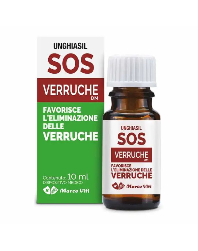 Unghiasil SOS Verruche 10 ml - Dispositivo Medico per Verruche Unghiasil SOS Verruche 10 ml - Dispositivo Medico per Verruche