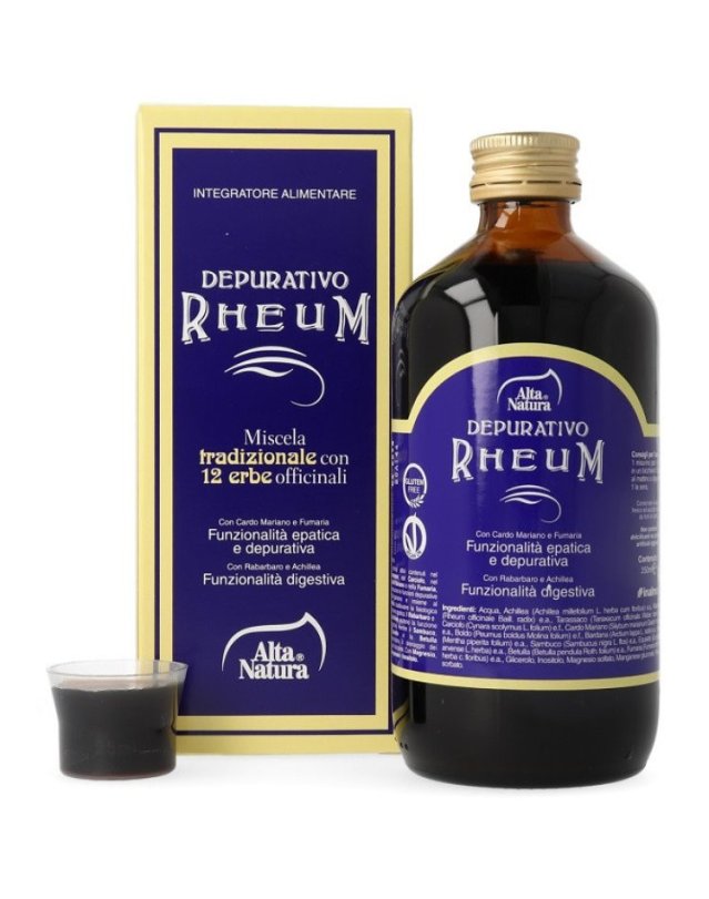 Depurativo Rheum 250 ml - Funzione Epatica e Digestiva