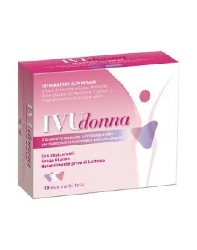 Ivu Donna 10 Bustine &ndash; Flora Intestinale e Benessere Urinario