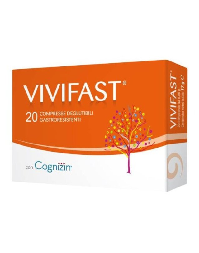 Neuraxpharm Vivifast Integratore Memoria 20 Compresse