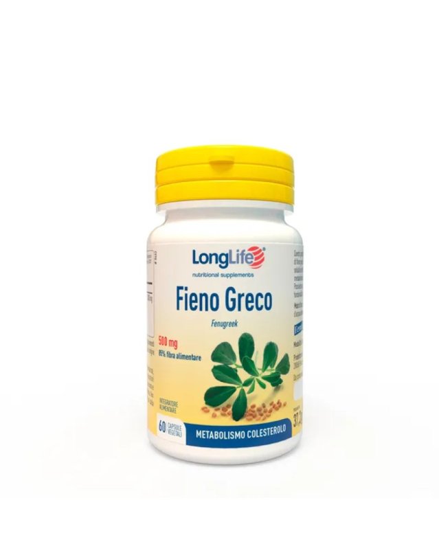Fieno Greco Longlife 60cps &ndash; Metabolismo e Funzione Digestiva
