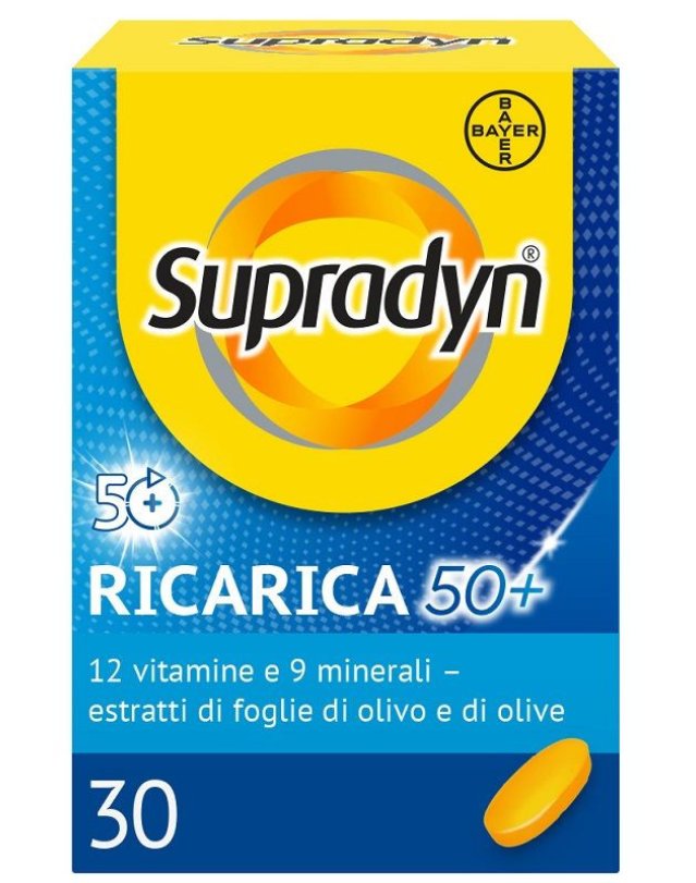 Ricarica 50+ Supradyn 30 Cpr &ndash; Vitamine e Minerali