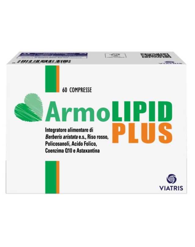 Armolipid Plus Integratore Colesterolo e Trigliceridi 60 Compresse