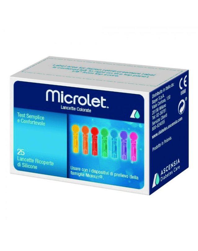 Microlet 25 Lancette - Prelievo Glicemico