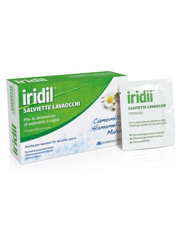 Salviette Lavaocchi Iridil 28 Pezzi - Igiene Occhi Bambini e Adulti Salviette Lavaocchi Iridil 28 Pezzi - Igiene Occhi Bambini e Adulti