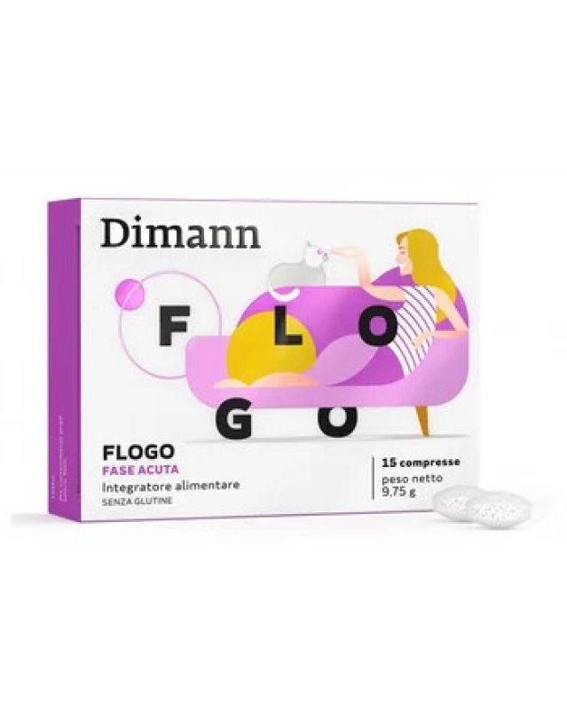 Dimann Flogo 15 Compresse - Benessere Vie Urinarie