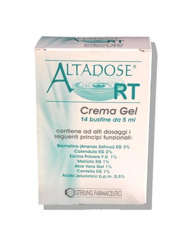 Altadose RT Crema Gel 100ml Lenitiva per Infiammazioni ed Edemi