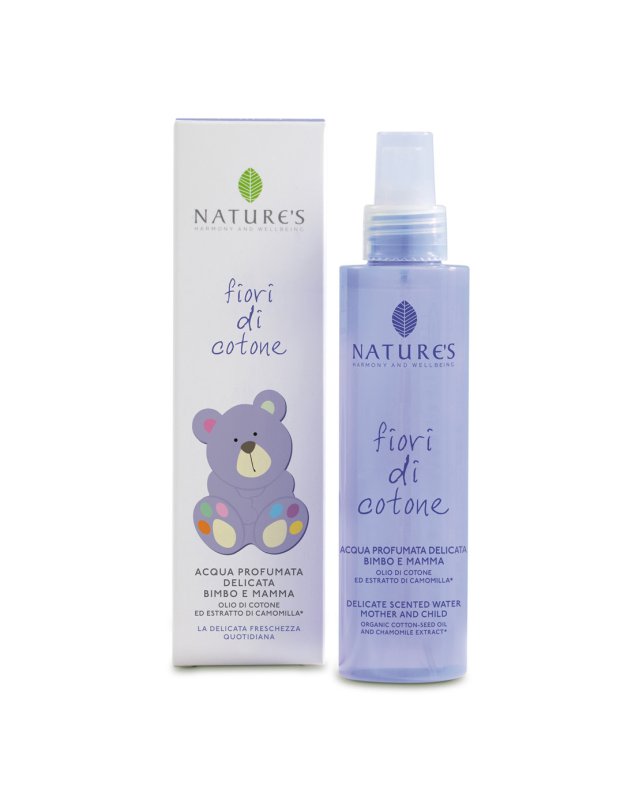 Fiori di Cotone Acqua Profumata 150ml &ndash; Idratante Bimbo e Mamma