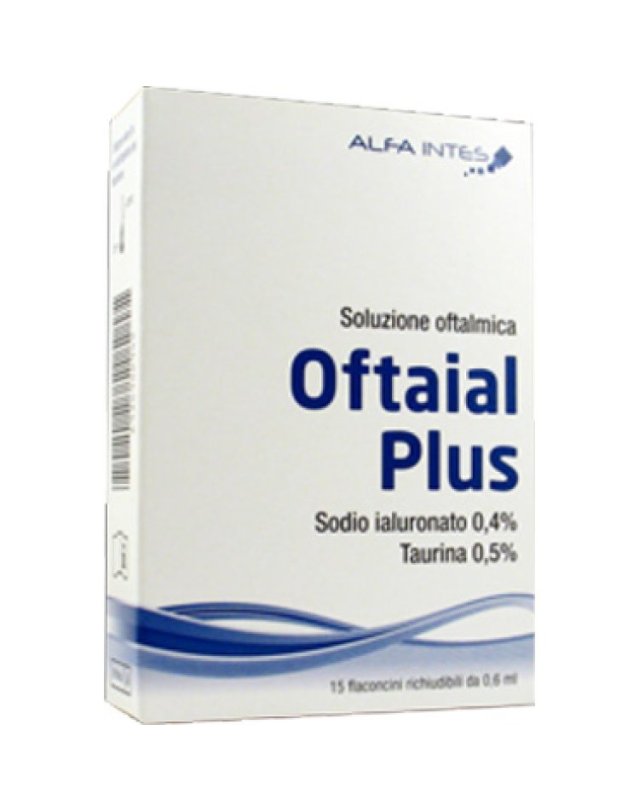 Oftaial Plus Soluzione Oftalmica 15 Flaconcini - Occhio Secco Oftaial Plus Soluzione Oftalmica 15 Flaconcini - Occhio Secco