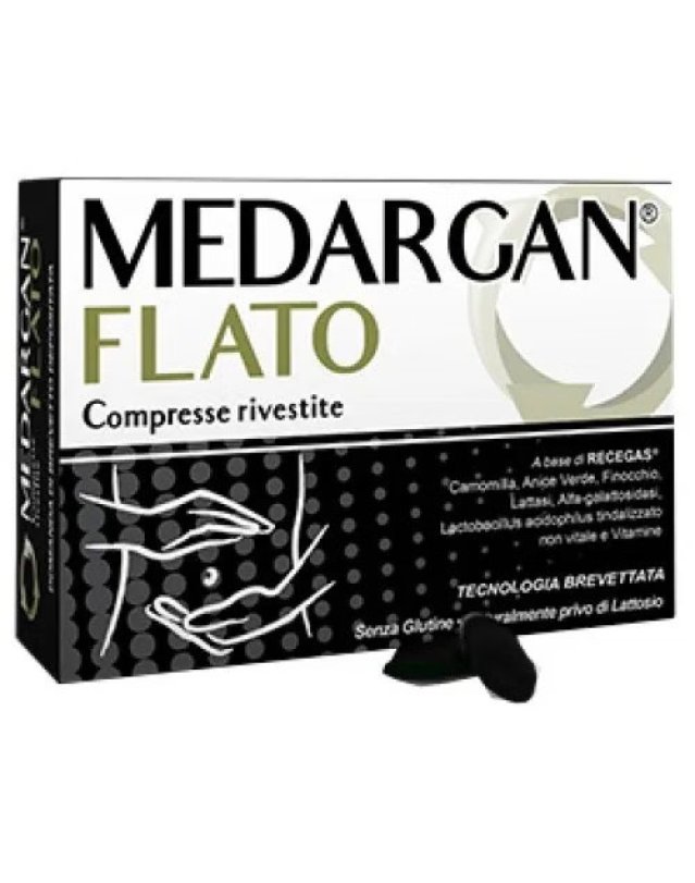 Medargan Flato 30 Compresse – Contro Flatulenza e Gonfiore Medargan Flato 30 Compresse – Contro Flatulenza e Gonfiore