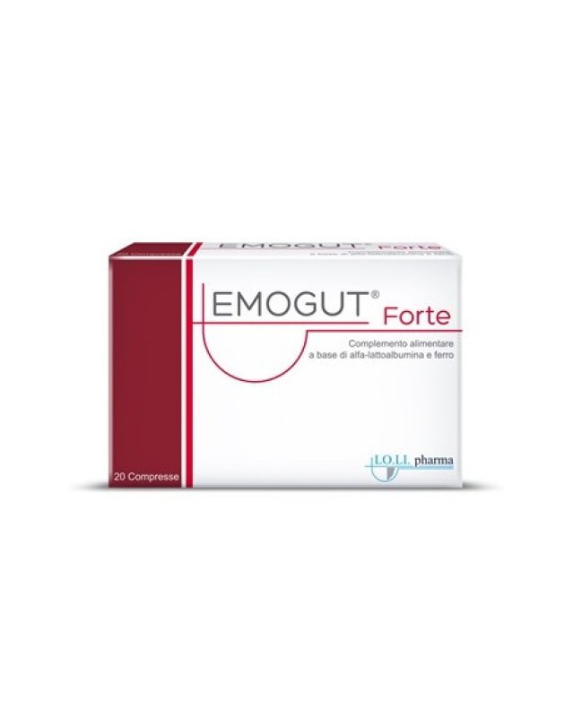 Emogut Forte 20 Compresse - Per Ridotto Apporto di Ferro