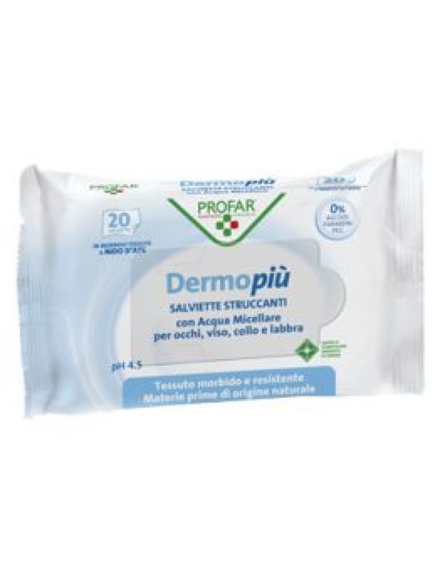 Salviette Struccanti 20 pz - Delicatezza e Idratazione Viso