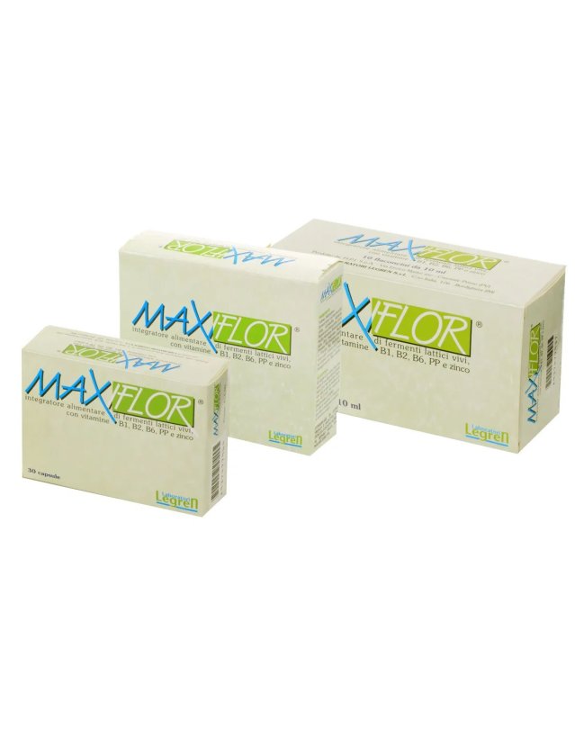 Maxiflor 10 flaconcini - Equilibrio Flora Intestinale Maxiflor 10 flaconcini - Equilibrio Flora Intestinale