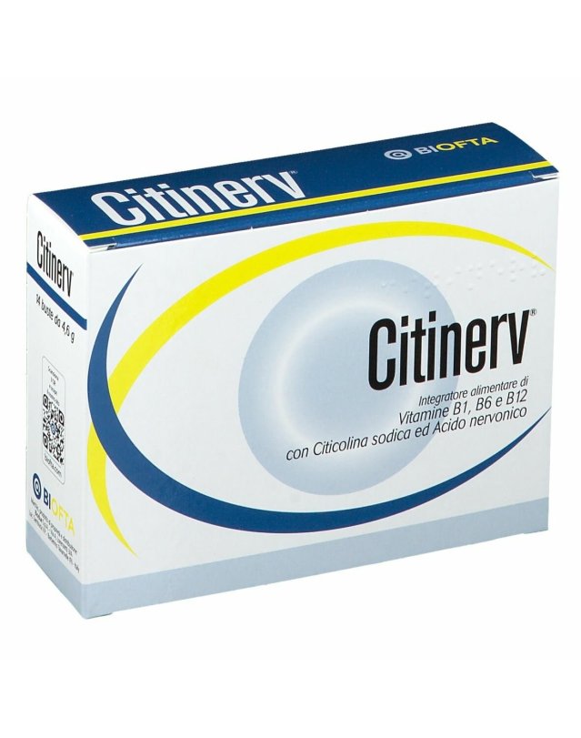 Citinerv 14 bustine - Funzione Nervosa e Benessere Citinerv 14 bustine - Funzione Nervosa e Benessere