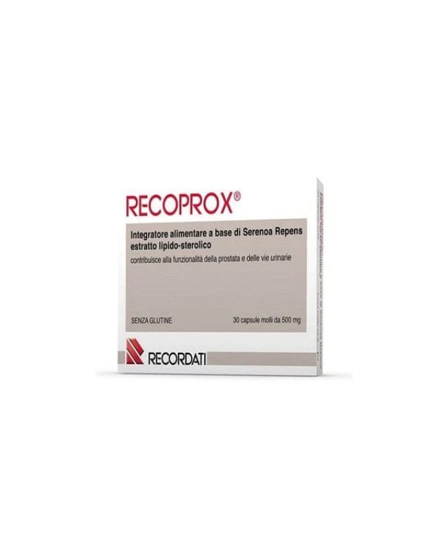 Recoprox Integratore Prostata e Vie Urinarie 30 Capsule