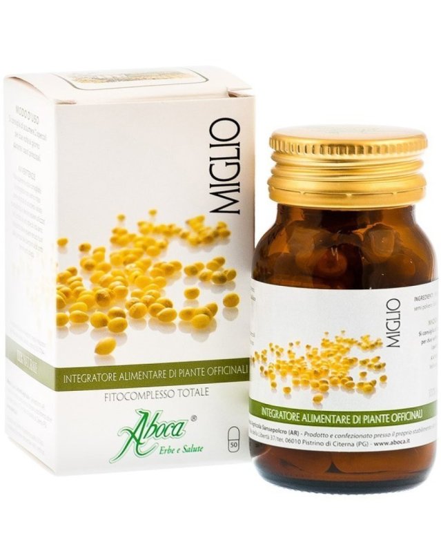 Miglio Concentrato Aboca 50 Opercoli - Capelli e Unghie