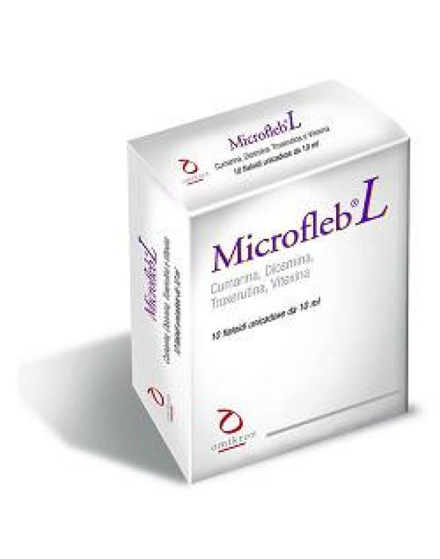 Microfleb L 10 fialoidi - Gambe Pesanti, Gonfiore Microfleb L 10 fialoidi - Gambe Pesanti, Gonfiore